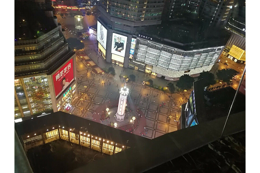 Xana Hotelle Jiefangbei Pedestrian Street Zhongxin Yuzhong Exterior foto